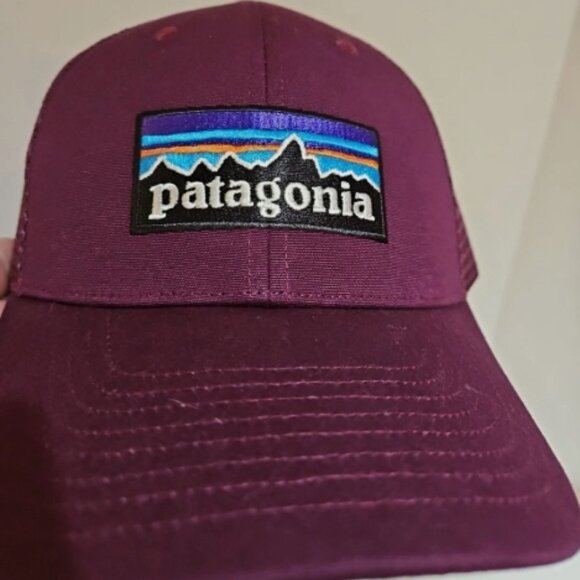 Patagonia P-6 Logo LoPro Trucker Hat -Night Plum  Unisex Night Plum Color main image 6